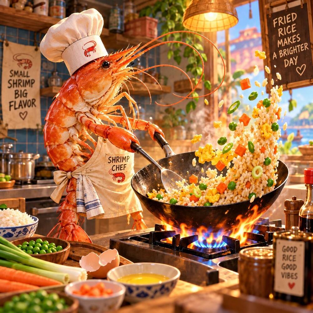 SHRIMP FRIED RICE